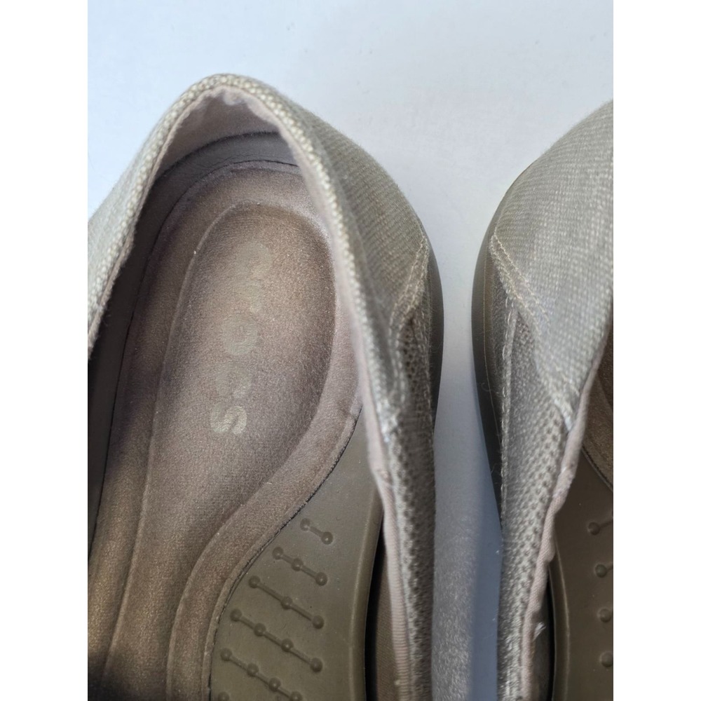Crocs Santa Cruz 2 Men's Sneakers Size 12 Brown‎ Khaki Slip On Canvas Shoes - Picture 16 of 16